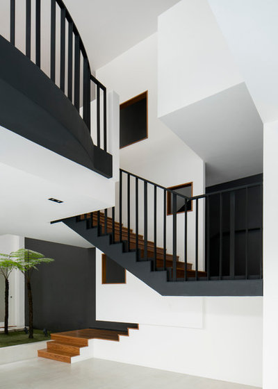 Contemporary Staircase by Studio Wills + Architects