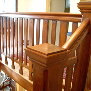 Queen Anne Custom Staircase Railing