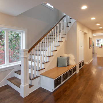 Queen Anne Victorian Remodel Stair and Hall