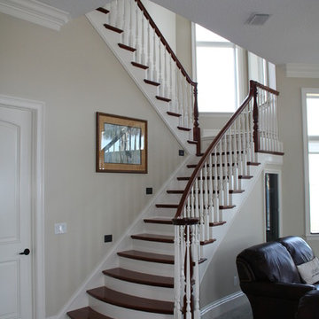 Radius Flare Stair Design. Varker Res. Rockledge FL