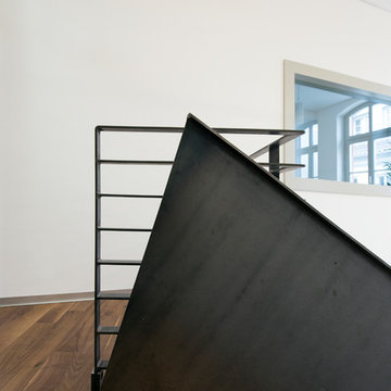 Raw Metal Staircase