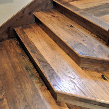Reclaimed Antique Wormy Chestnut Hardwood Flooring