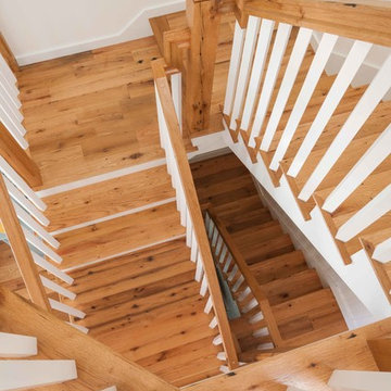 Reclaimed Red & White Oak Stair Treads