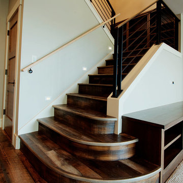 Reclaimed Stair Treads and Flooring