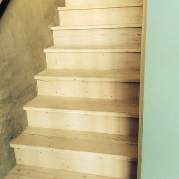 Reclaimed Wood Stairs