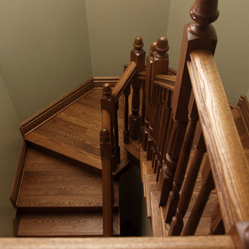 Red Oak Stairway