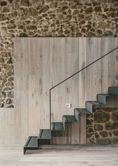 Contemporary Staircase by dom arquitectura
