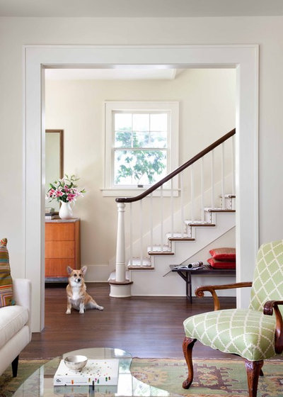 American Traditional Staircase by Cuppett Kilpatrick Architecture + Interior Design