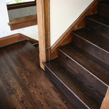 Refinished wood floors