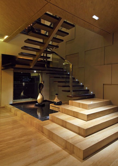 Contemporary Staircase by fsnd