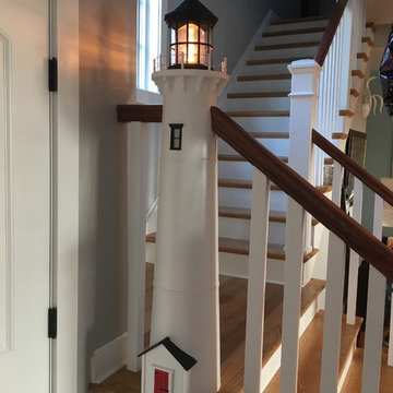 Rhode Island Illuminated Lighthouse Newel Post