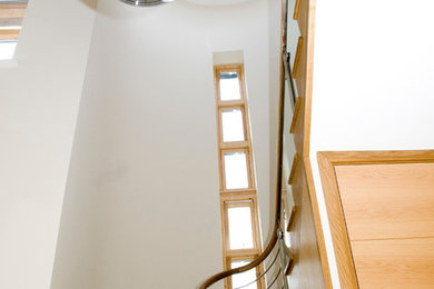 Photo of a contemporary staircase in Devon.
