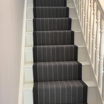 Roger Oates Dart Midnight stair runner carpet in Guildford Surrey