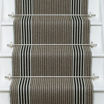 Roger Oates Flaxman Stone stair runner carpet in Basingstoke Hampshire