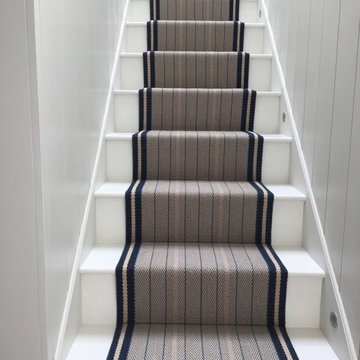 Roger Oates Trent Airforce stair runner carpet in Barnes London