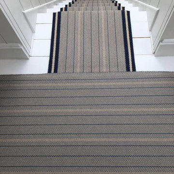 Roger Oates Trent Airforce stair runner carpet in Barnes London