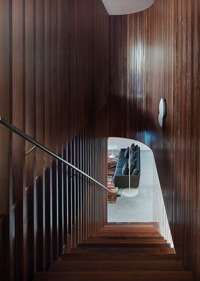 Contemporary Staircase by bg architecture