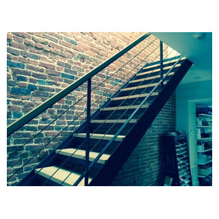Round bar railing - Contemporain - Escalier - Washington, D.C. - par ...