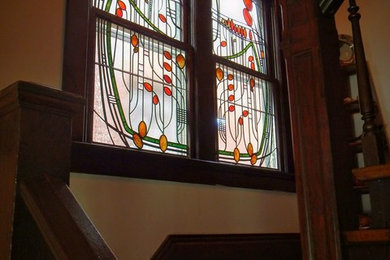 Photo of a traditional staircase in Louisville.