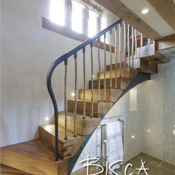 Rustic Barn Conversion Staircases