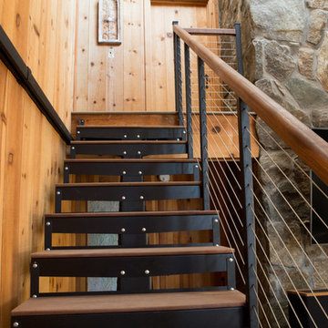 Rustic DIY Floating Stair Kit