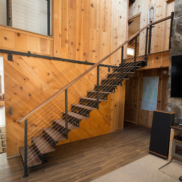 Rustic DIY Floating Stair Kit