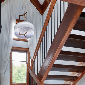 Rustic Meets Midcentury
