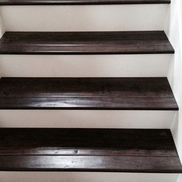 San Clemente Stairs With White Risers