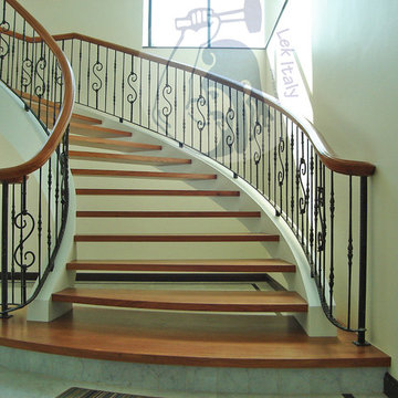 Scirocco wrought iron staircase