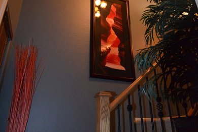 Design ideas for a contemporary staircase in Phoenix.