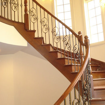 Scroll series balusters are sheer perfection.