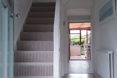 Photo of a modern staircase in Hampshire.