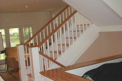 Staircase - craftsman staircase idea in Portland Maine