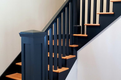 Design ideas for a traditional staircase in Portland.