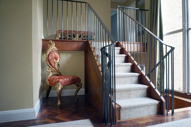 Traditional staircase.