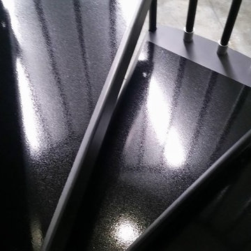 Slip Resistant Coating / Metal Staircase