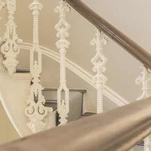 Example of a classic staircase design in London
