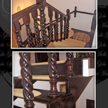 SNCH Spiral Wooden staircase