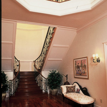Snell Isle Mediterranean- the foyer and main staircase