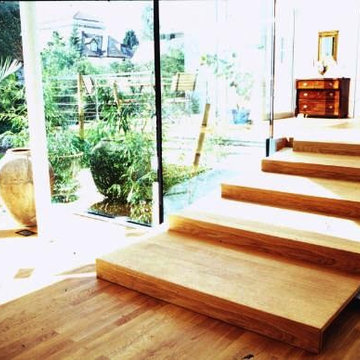 Solid Wood Stairs