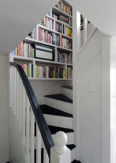 Farmhouse Staircase by Nicola O'Mara Interior Design Ltd
