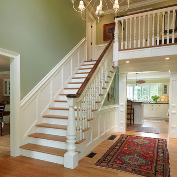 Spacious Renovation Entry and Stairway