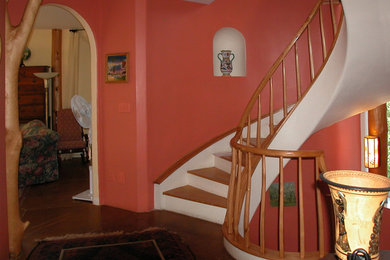 Design ideas for a traditional staircase in Burlington.