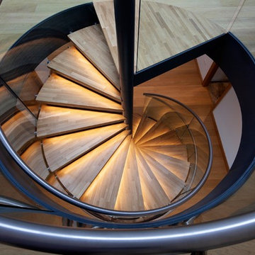 Spiral staircase, St Mawes