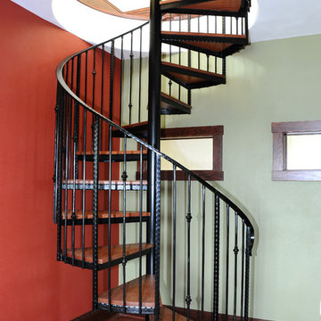 Spiral Staircase to Lookout Tower