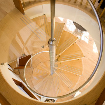 Spiral Staircase to the second floor