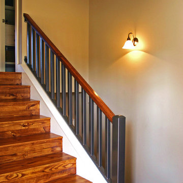 Split-Level Stairs After