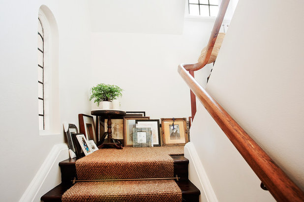 Eclectic Staircase by Touch Interiors by Bronwyn Poole