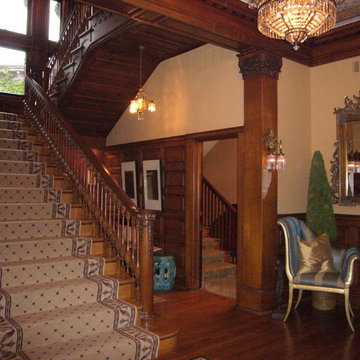 St. Paul, MN. Historical Home Staircase