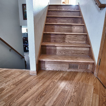 Stained Red Oak